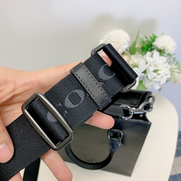 Coach CP050 Dylan Tote Bag In Colorblock Signature Canvas IN Charcoal - Picture 8 of 10